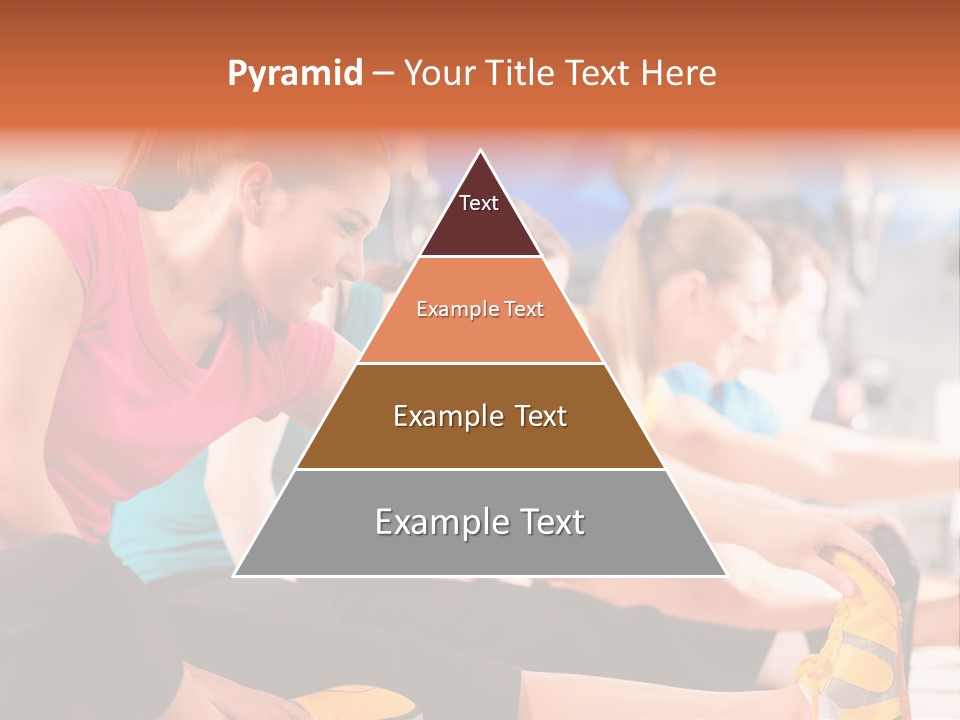 Exercising Sit Muscular PowerPoint Template