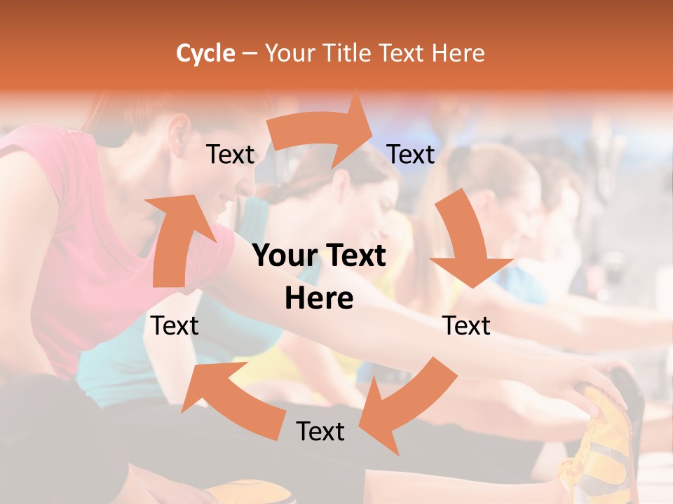 Exercising Sit Muscular PowerPoint Template