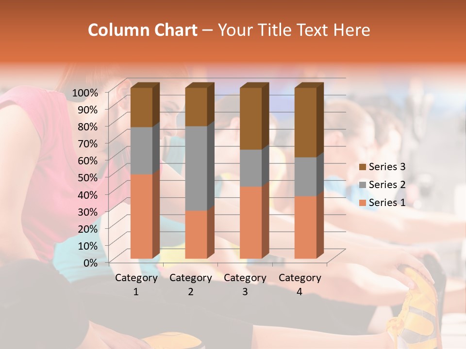 Exercising Sit Muscular PowerPoint Template