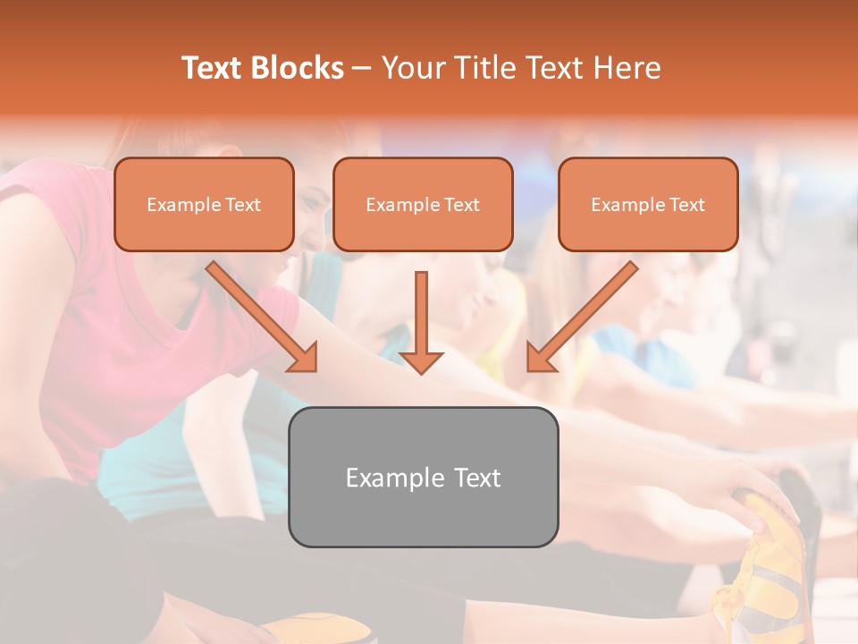 Exercising Sit Muscular PowerPoint Template