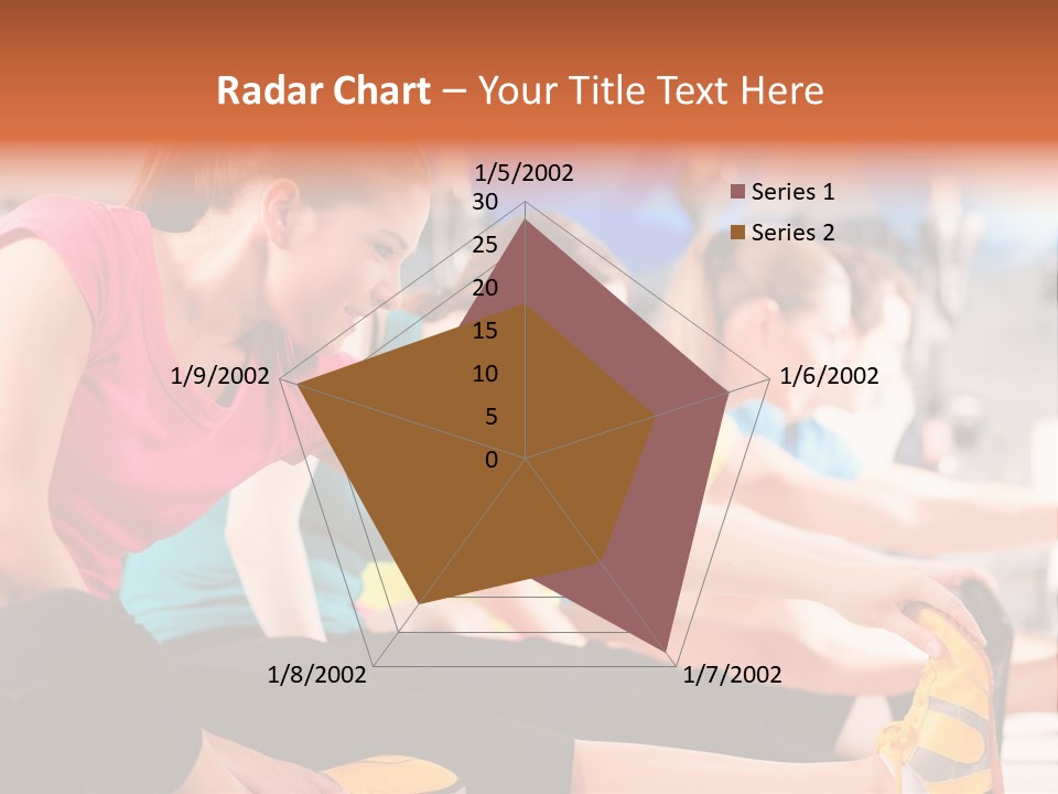 Exercising Sit Muscular PowerPoint Template