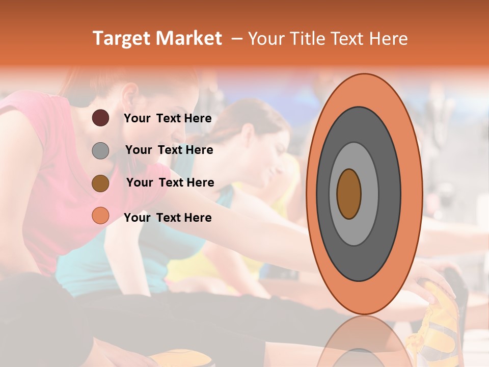 Exercising Sit Muscular PowerPoint Template