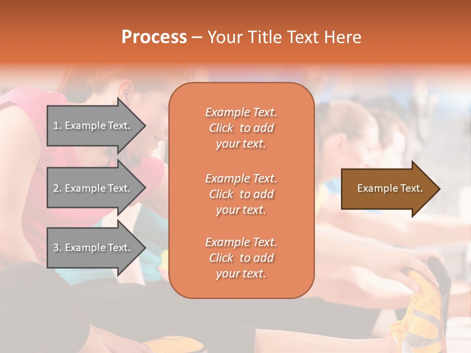Exercising Sit Muscular PowerPoint Template