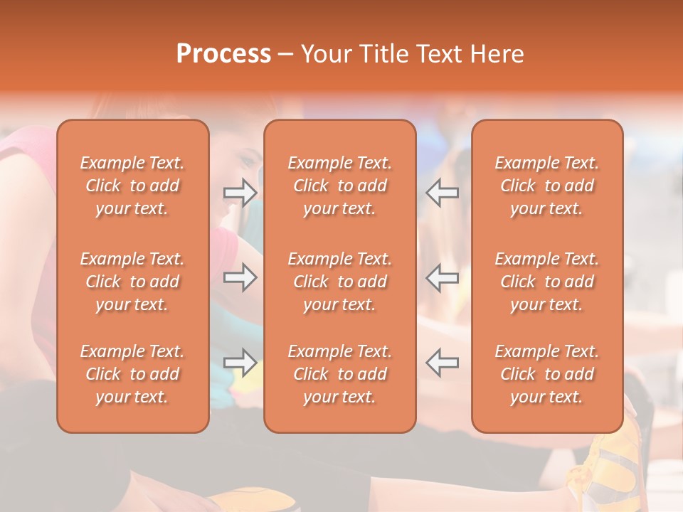 Exercising Sit Muscular PowerPoint Template