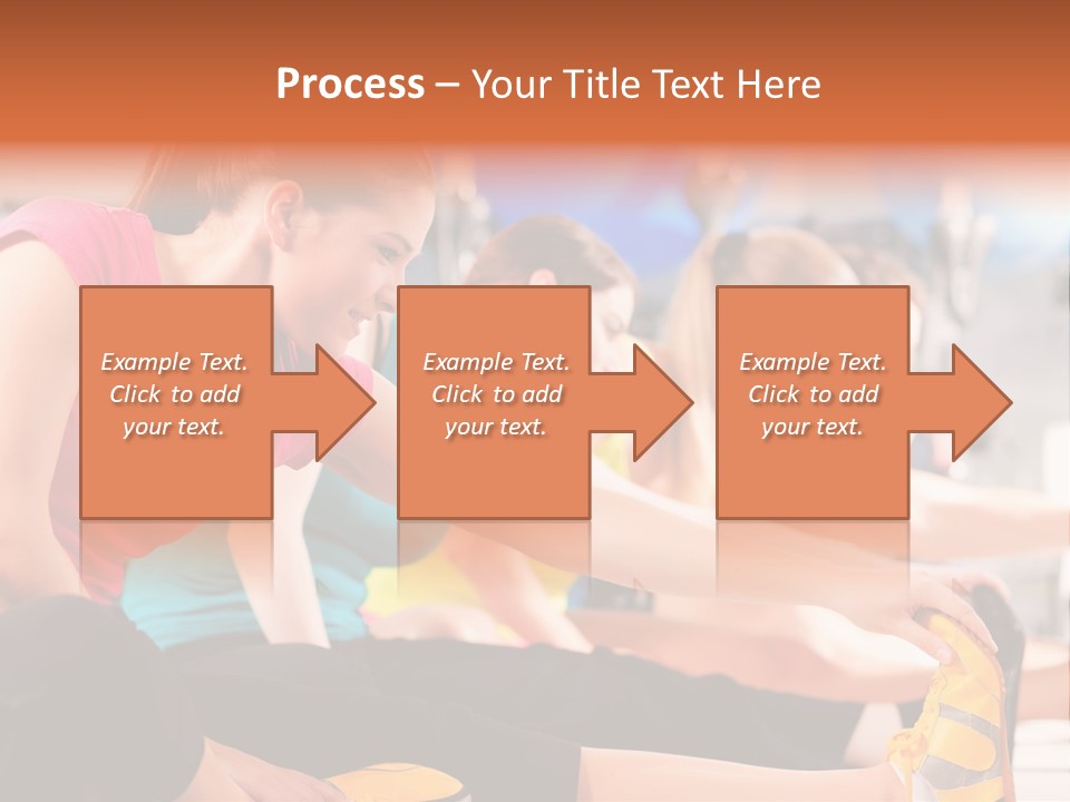 Exercising Sit Muscular PowerPoint Template