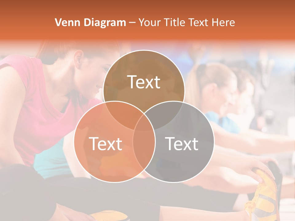 Exercising Sit Muscular PowerPoint Template