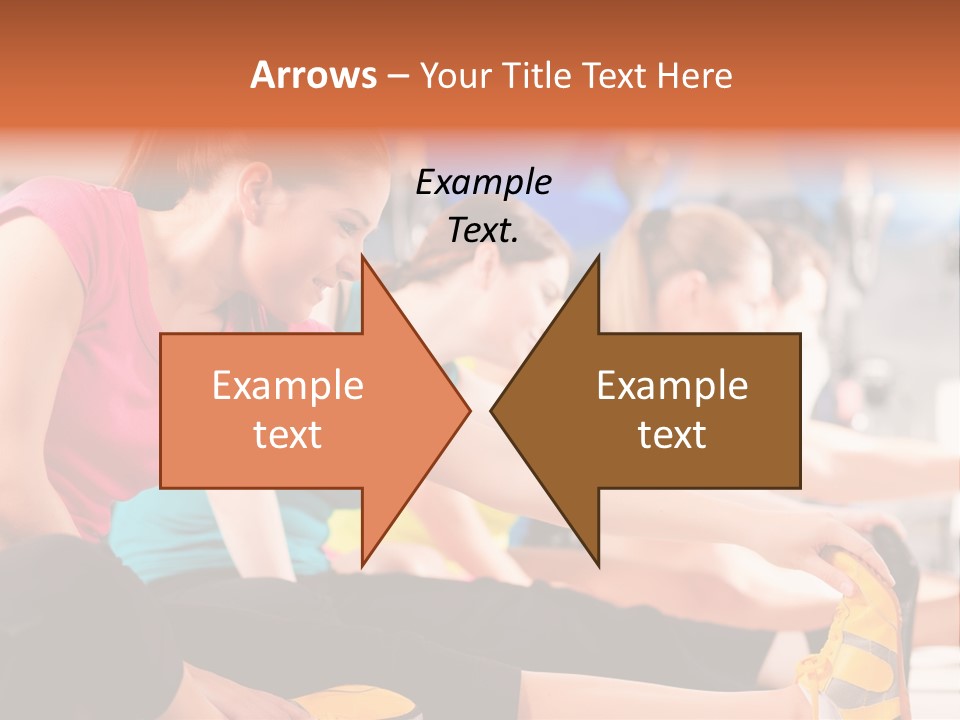 Exercising Sit Muscular PowerPoint Template