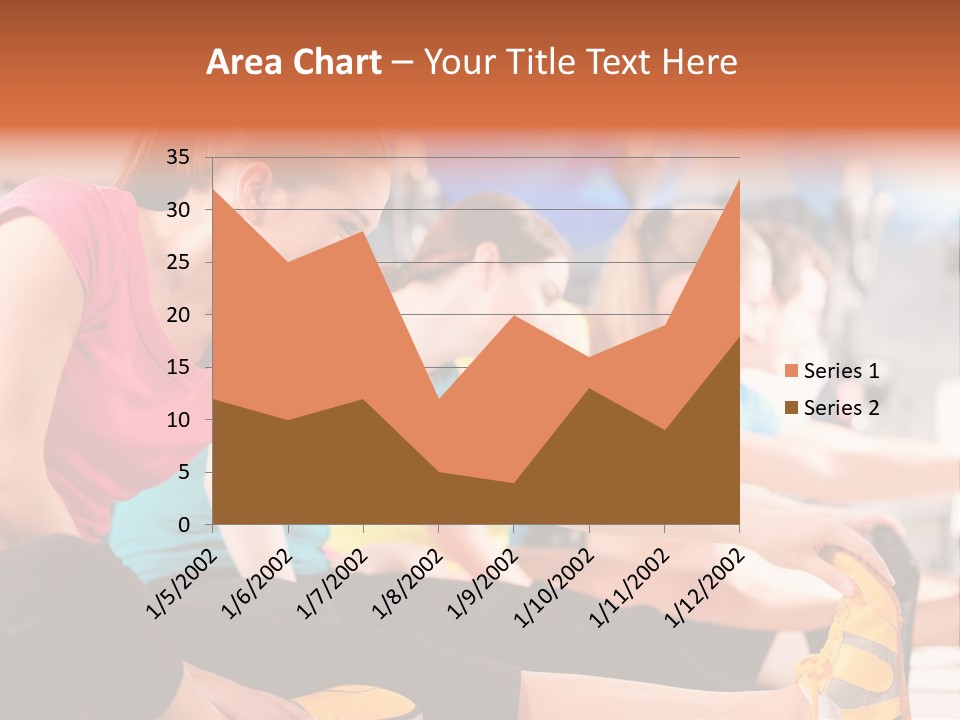 Exercising Sit Muscular PowerPoint Template