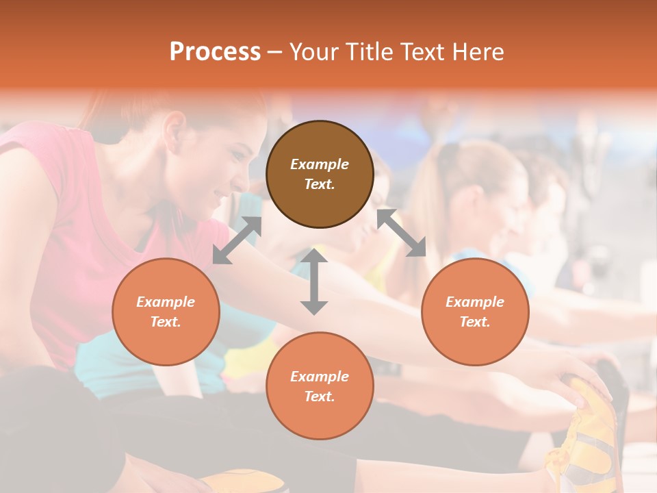 Exercising Sit Muscular PowerPoint Template
