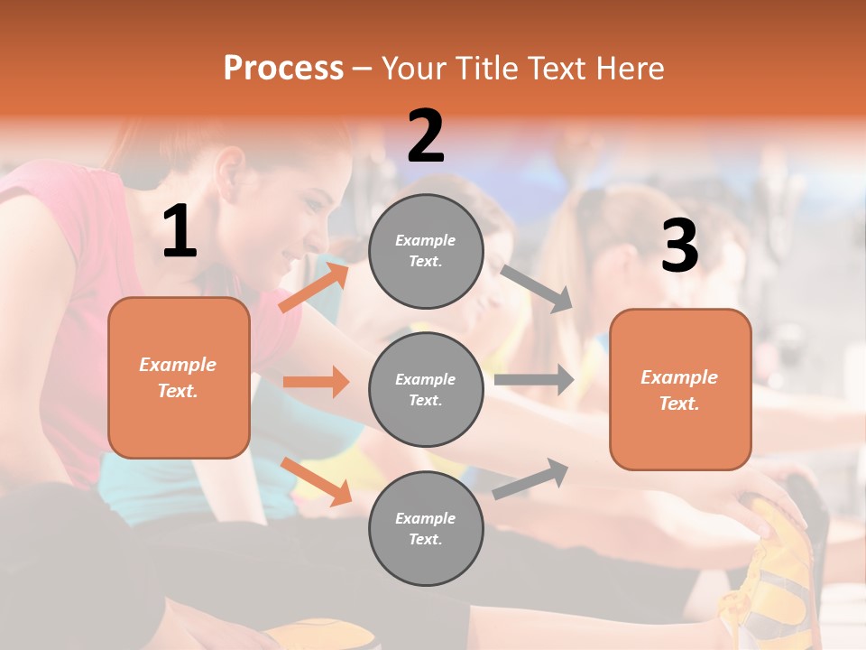 Exercising Sit Muscular PowerPoint Template