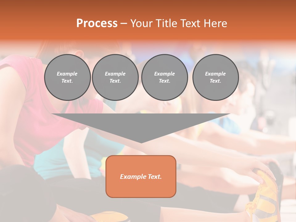 Exercising Sit Muscular PowerPoint Template