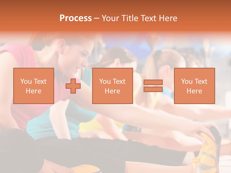 Exercising Sit Muscular PowerPoint Template