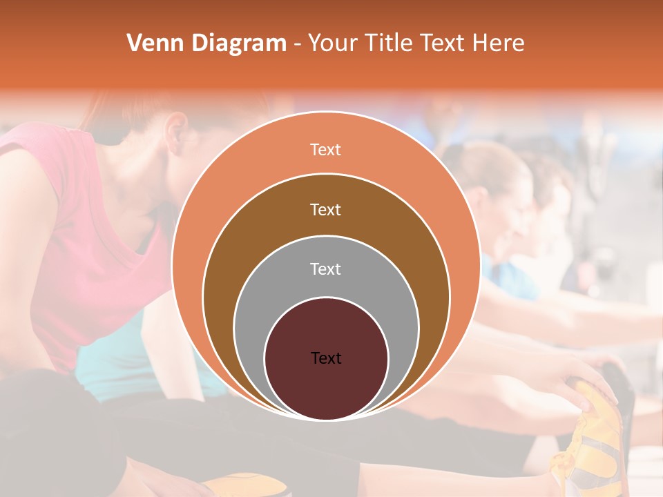 Exercising Sit Muscular PowerPoint Template