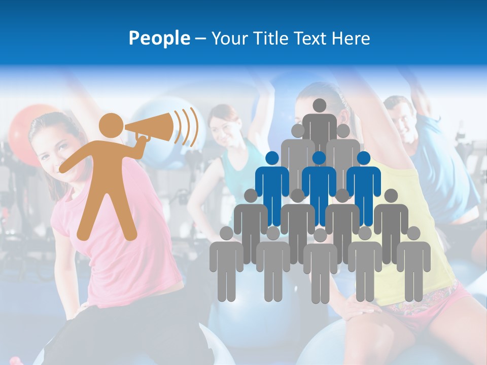 Sport Team Man PowerPoint Template