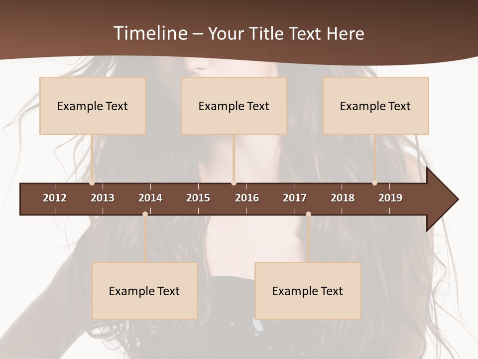 Beauty White Background Isolated PowerPoint Template
