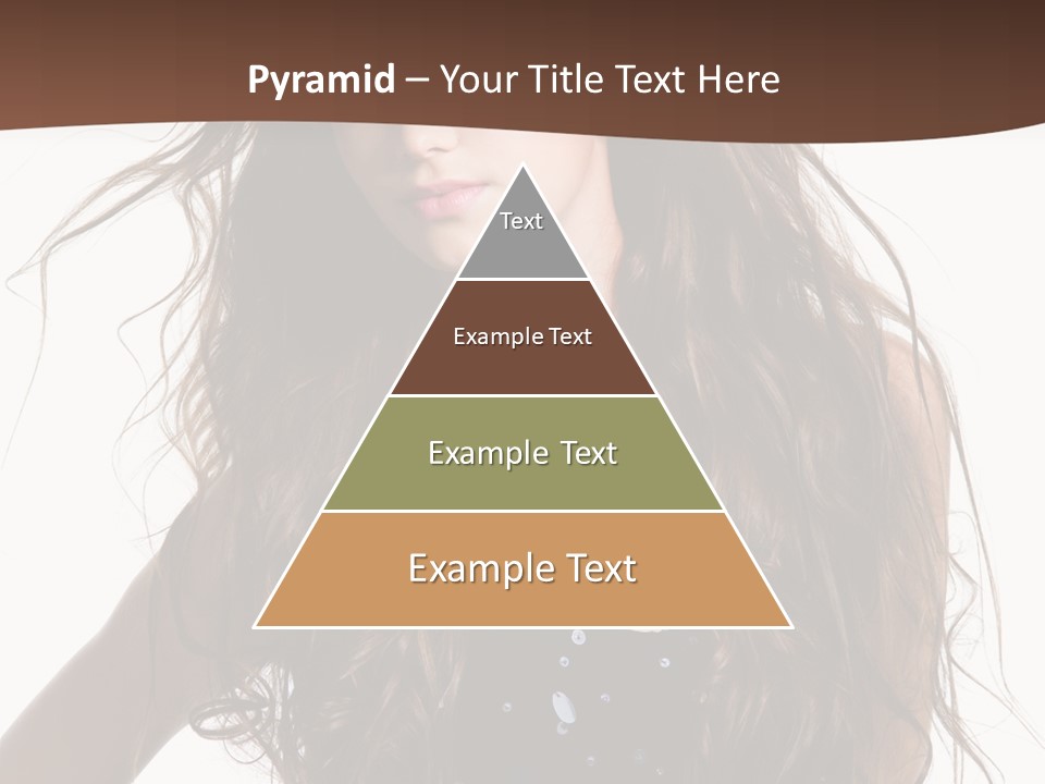 Beauty White Background Isolated PowerPoint Template