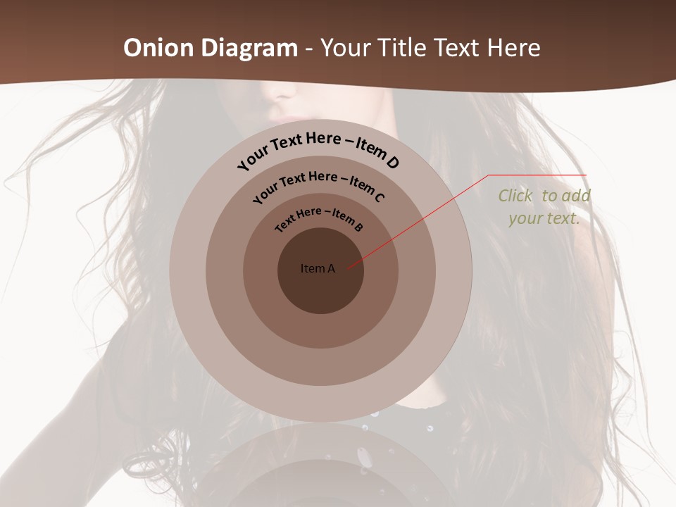 Beauty White Background Isolated PowerPoint Template