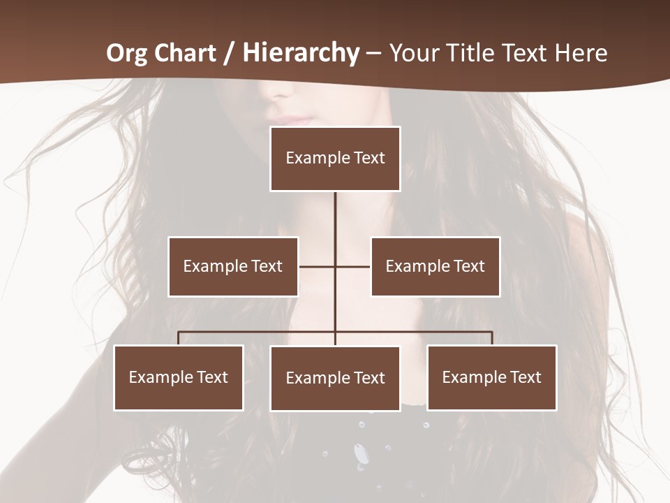 Beauty White Background Isolated PowerPoint Template