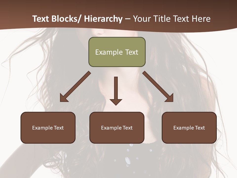 Beauty White Background Isolated PowerPoint Template