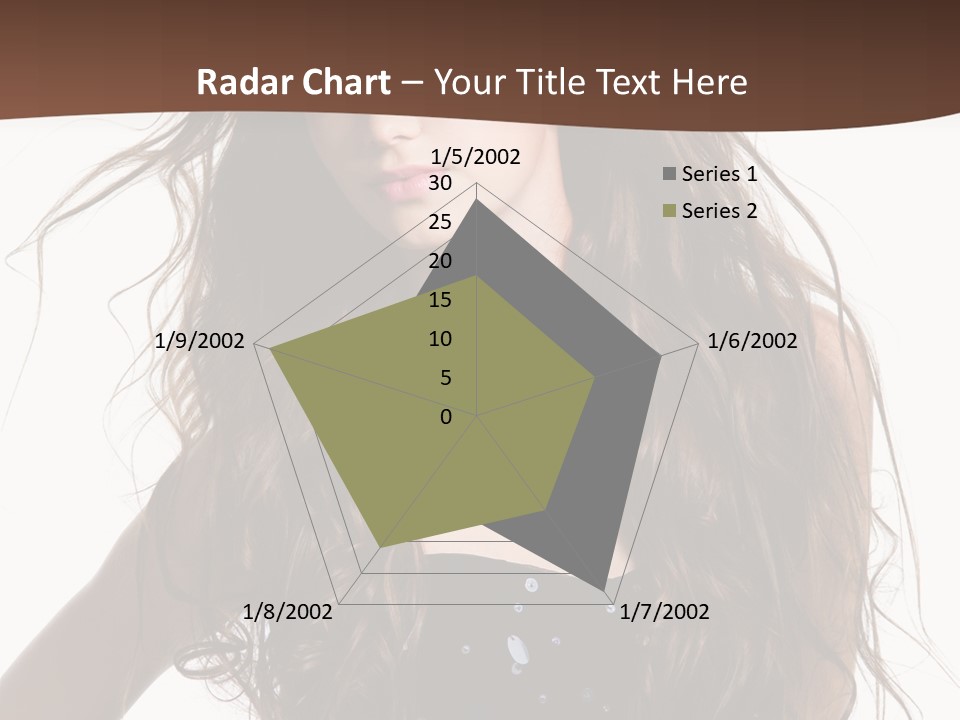 Beauty White Background Isolated PowerPoint Template