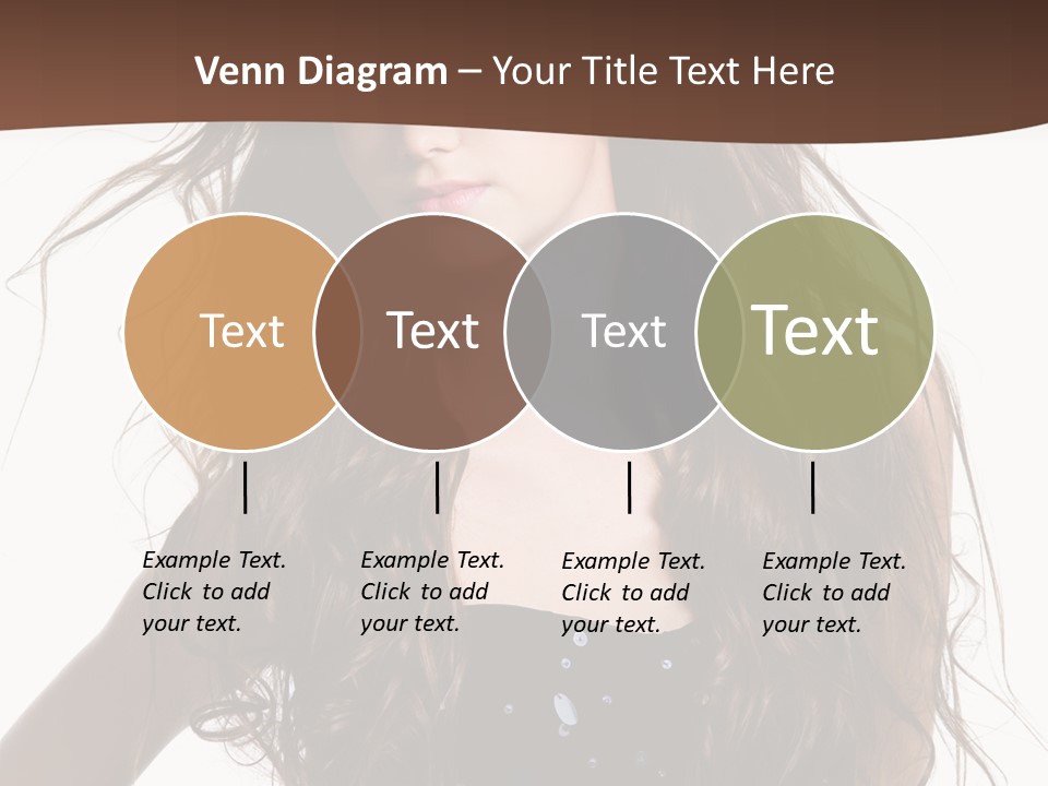 Beauty White Background Isolated PowerPoint Template