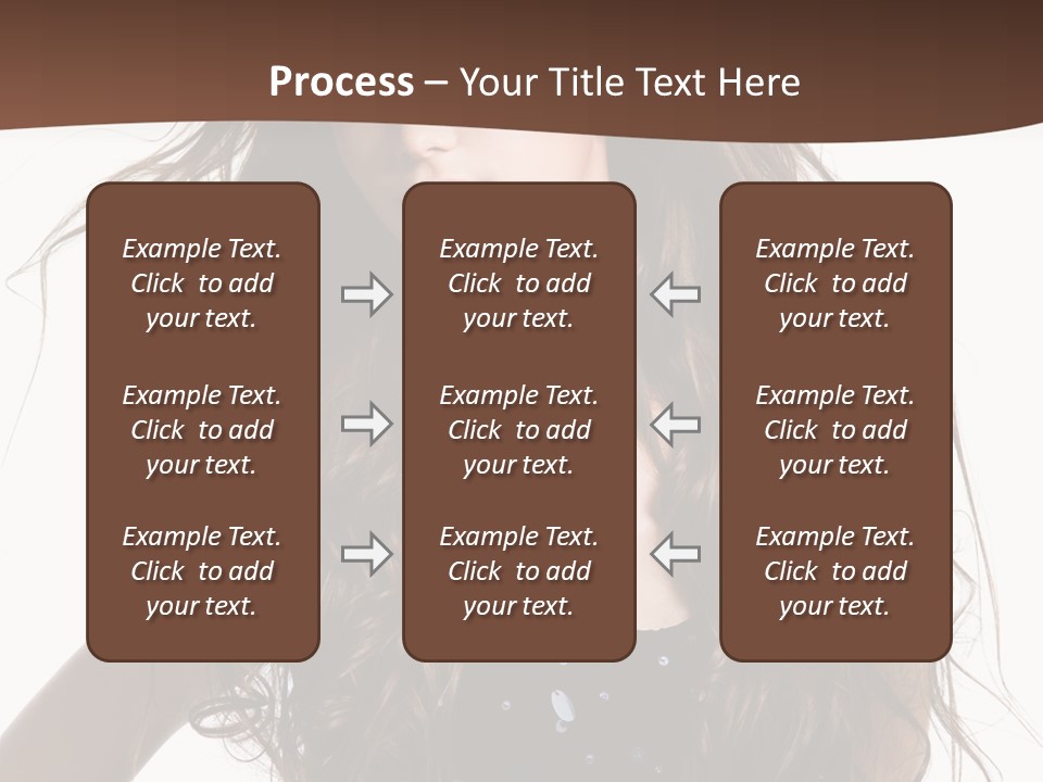 Beauty White Background Isolated PowerPoint Template