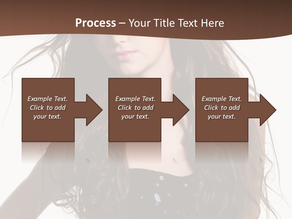 Beauty White Background Isolated PowerPoint Template