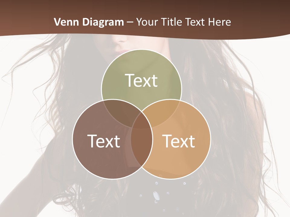 Beauty White Background Isolated PowerPoint Template