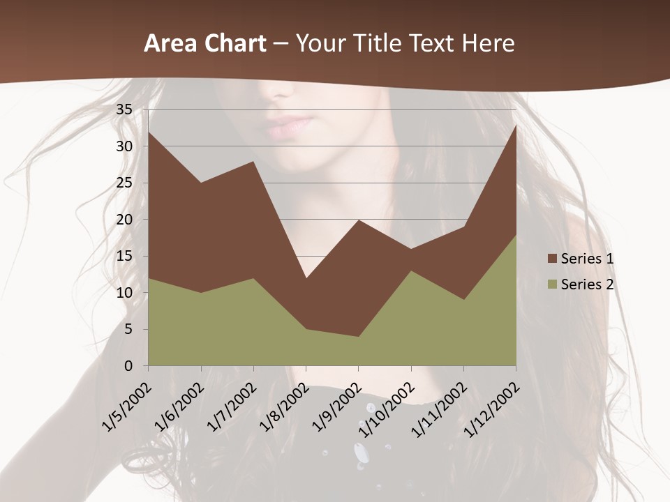 Beauty White Background Isolated PowerPoint Template