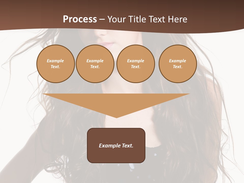 Beauty White Background Isolated PowerPoint Template