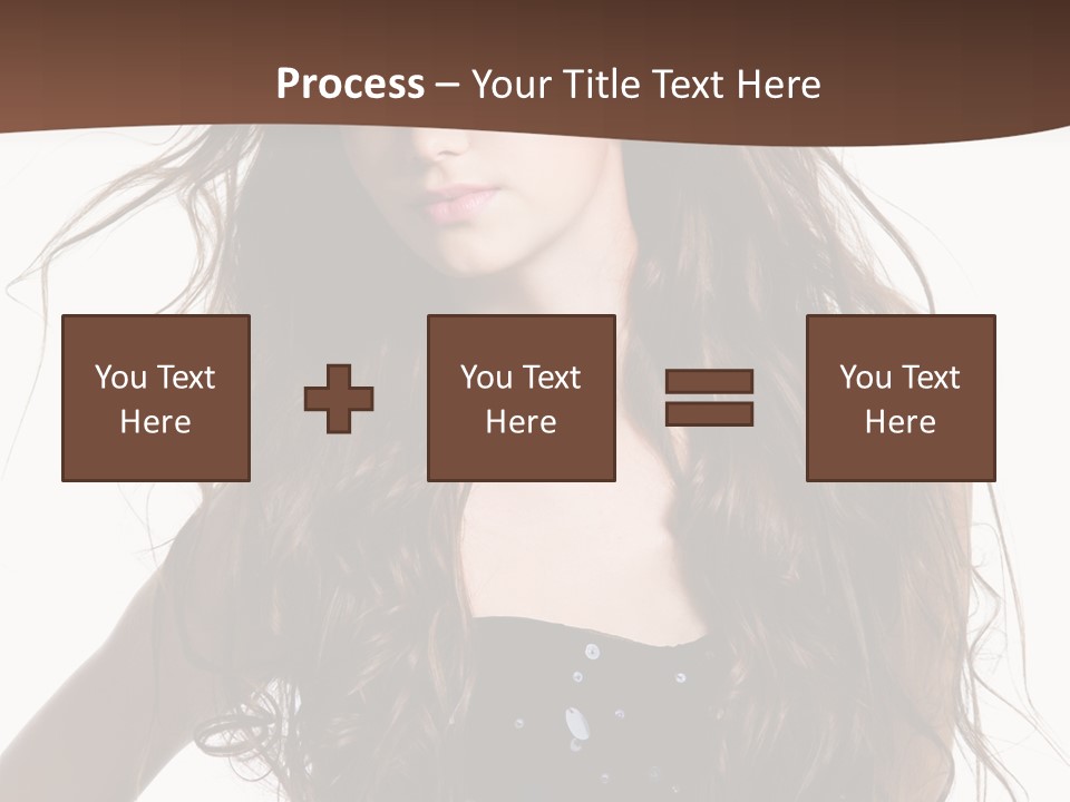 Beauty White Background Isolated PowerPoint Template