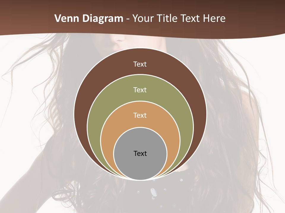 Beauty White Background Isolated PowerPoint Template