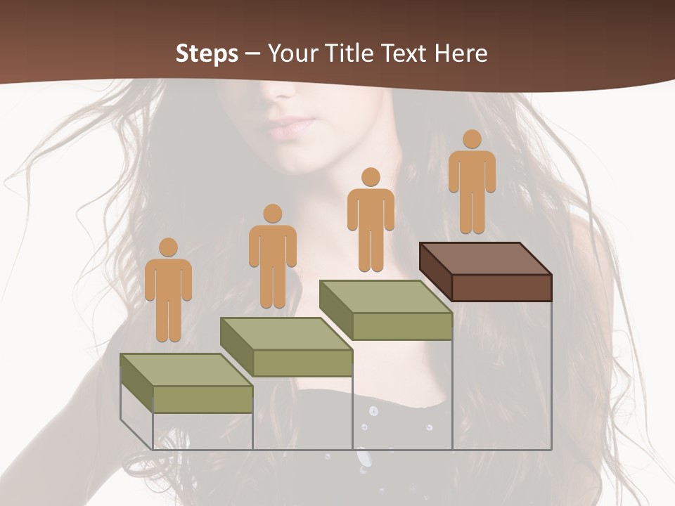 Beauty White Background Isolated PowerPoint Template