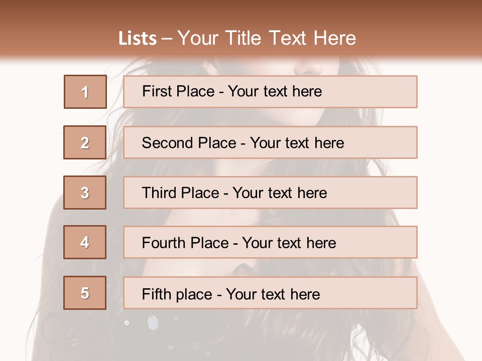 Sexy People Elegance PowerPoint Template