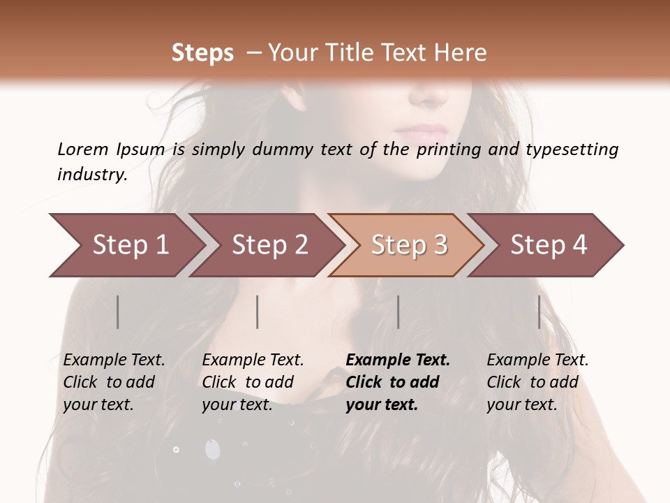 Sexy People Elegance PowerPoint Template