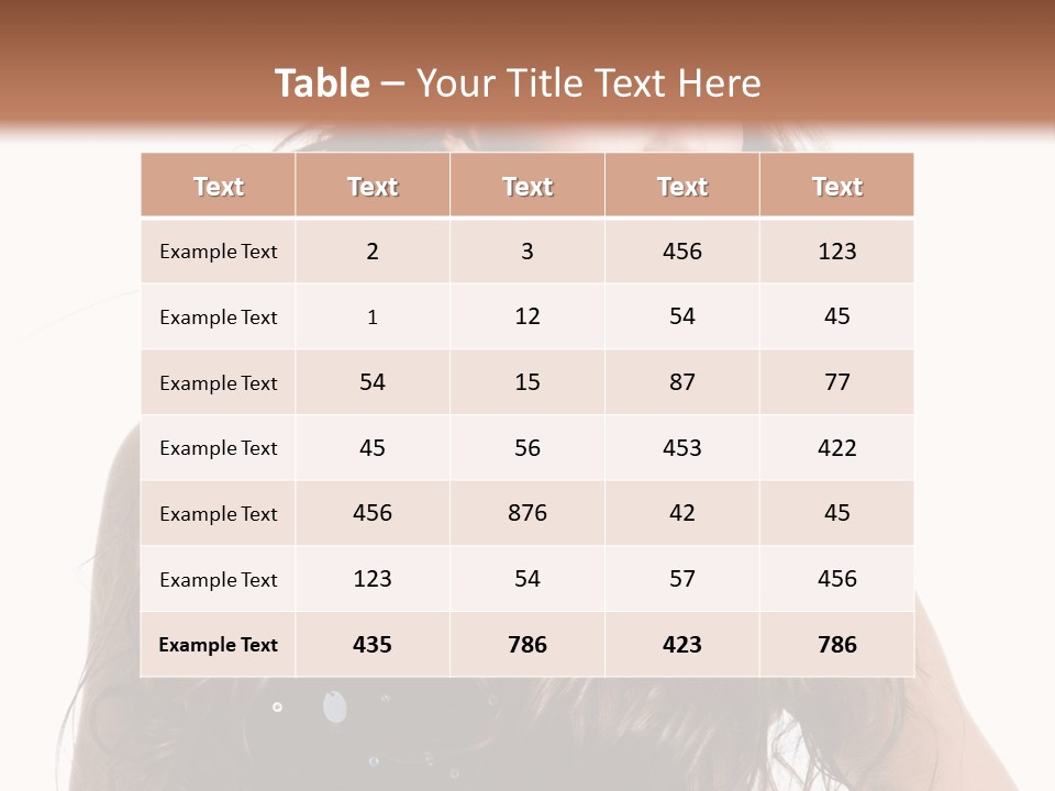 Sexy People Elegance PowerPoint Template