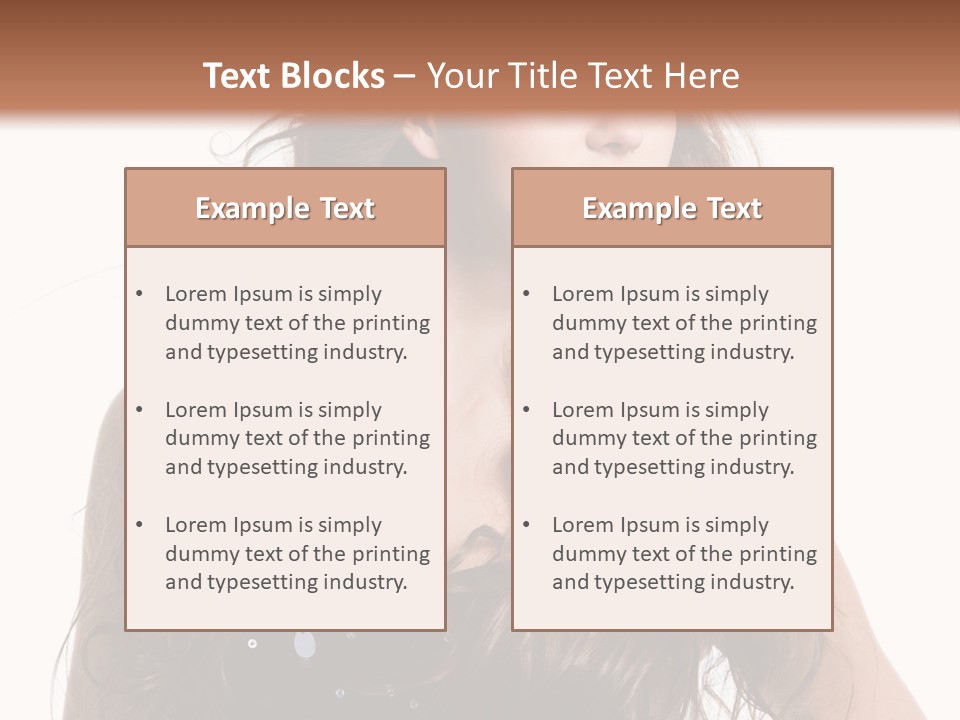 Sexy People Elegance PowerPoint Template