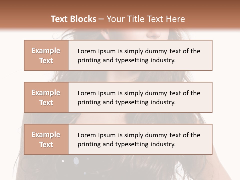 Sexy People Elegance PowerPoint Template