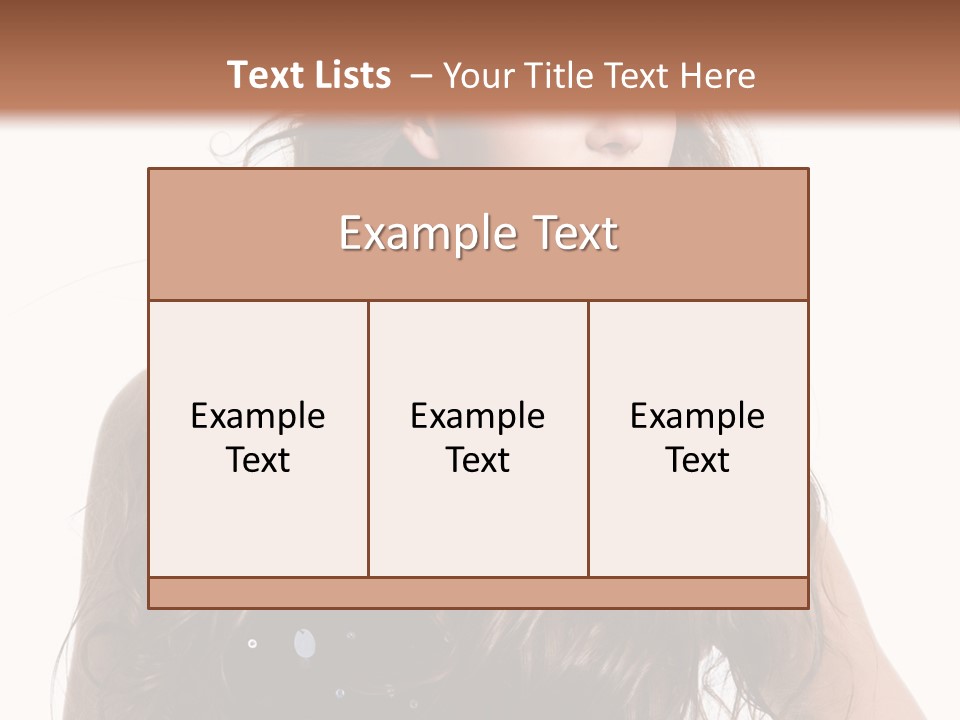 Sexy People Elegance PowerPoint Template