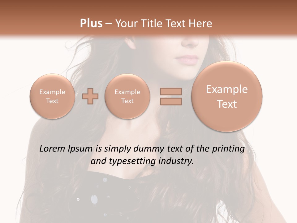 Sexy People Elegance PowerPoint Template