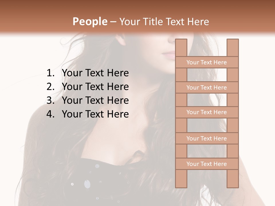 Sexy People Elegance PowerPoint Template