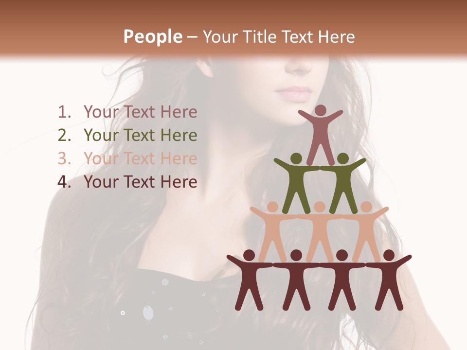 Sexy People Elegance PowerPoint Template