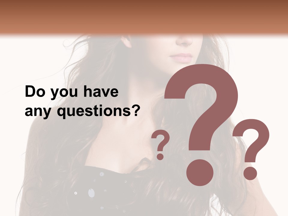 Sexy People Elegance PowerPoint Template