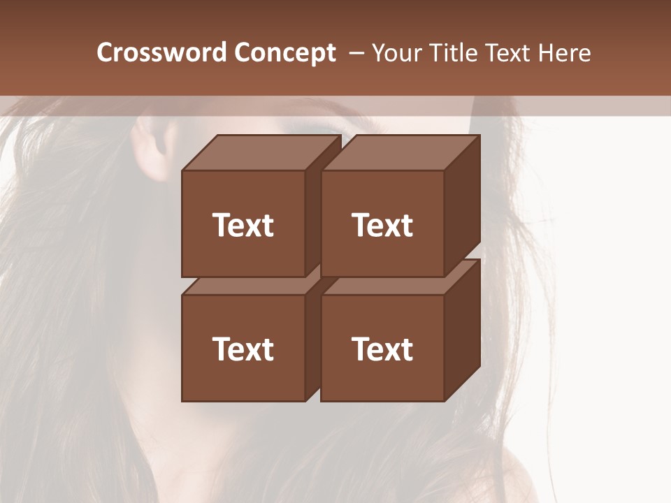 Isolated Elegance Young PowerPoint Template