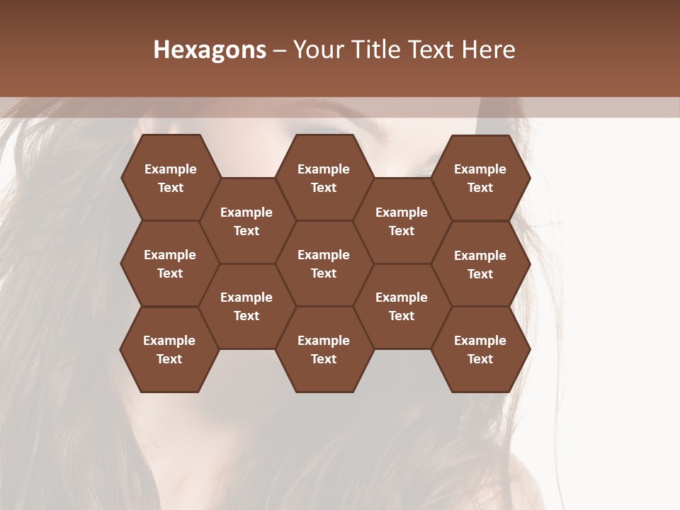 Isolated Elegance Young PowerPoint Template