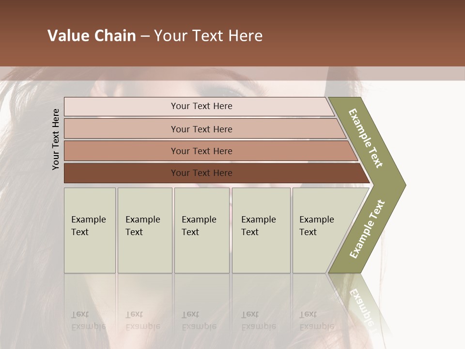 Isolated Elegance Young PowerPoint Template