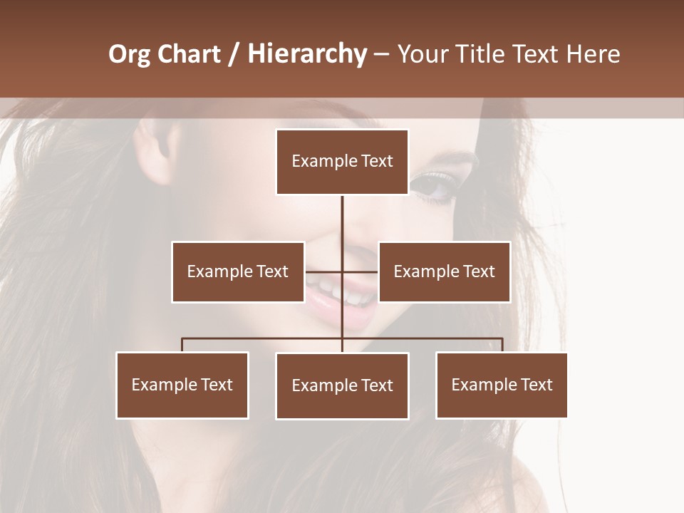 Isolated Elegance Young PowerPoint Template