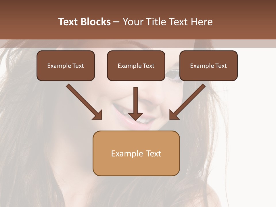 Isolated Elegance Young PowerPoint Template