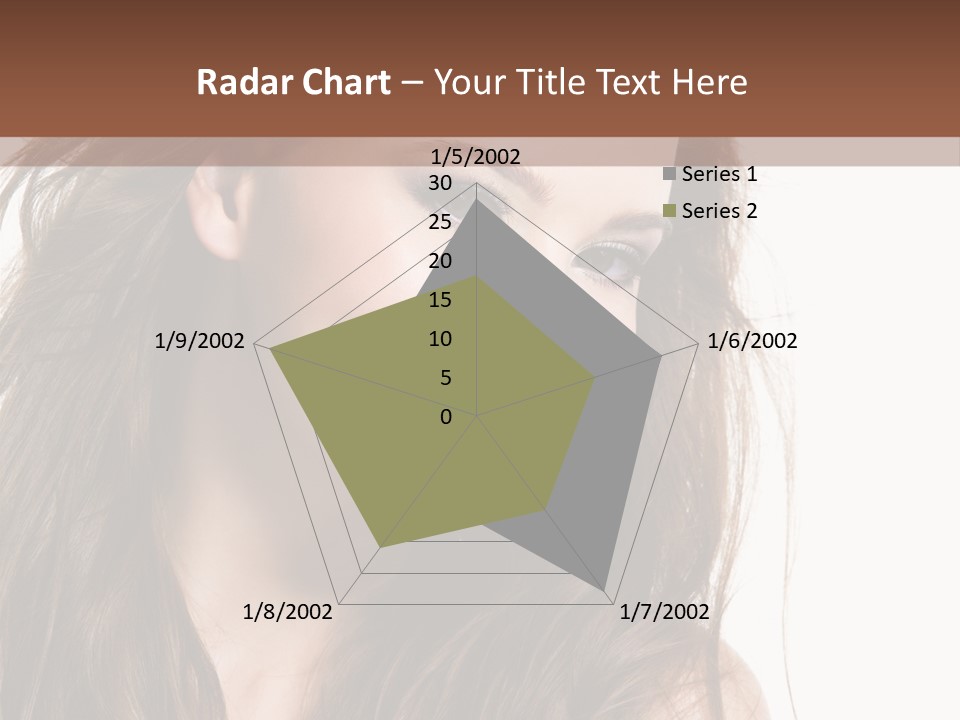Isolated Elegance Young PowerPoint Template