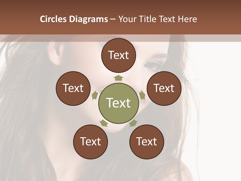 Isolated Elegance Young PowerPoint Template